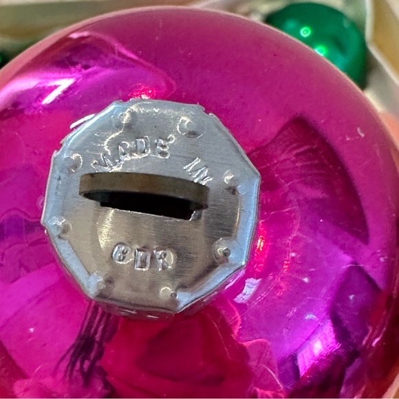 German Glass Ornaments German Democratic Republic - Picture 11 of 11